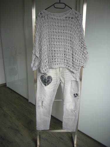 Sexy woman jeans grau gr - jeans, ,