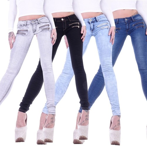 Damen jeans röhrenjeans - damen,