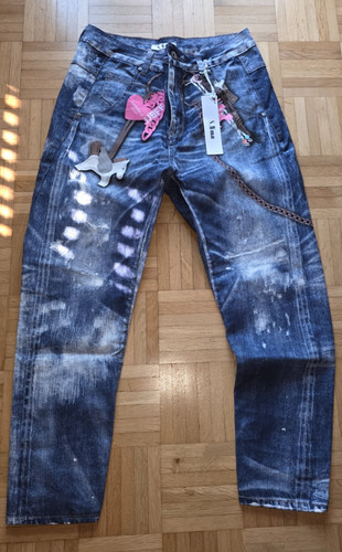 Sexy woman jeans - woman, gr.