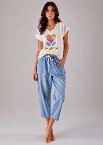 Sexy woman leichte jeans - woman,