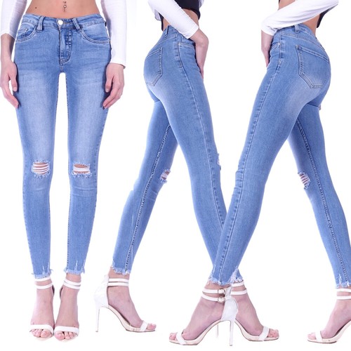 Damen jeans röhrenjeans - damen,