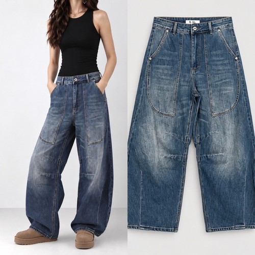 Sexy woman damen barrel - sexy, jeans