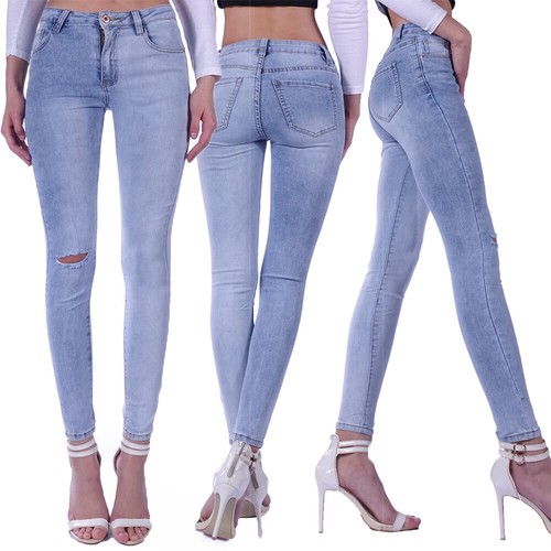 Damen jeans röhrenjeans - damen,