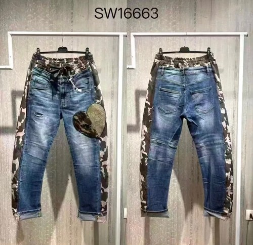 16663 camouflage damen jeans - 16663,